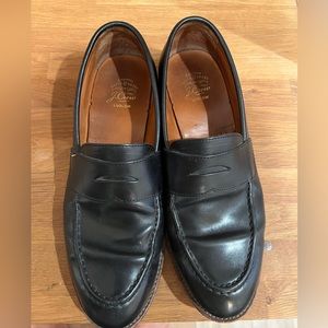 J Crew Ludlow Black Loafers